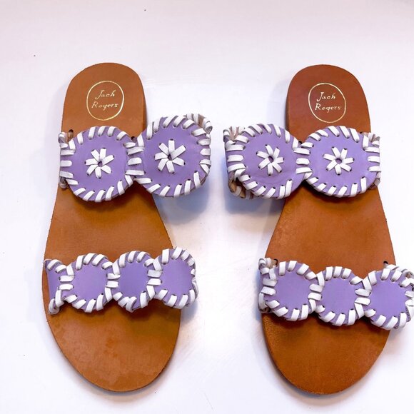 Jack Rogers Girls Slides, Size 4 - Picture 1 of 4